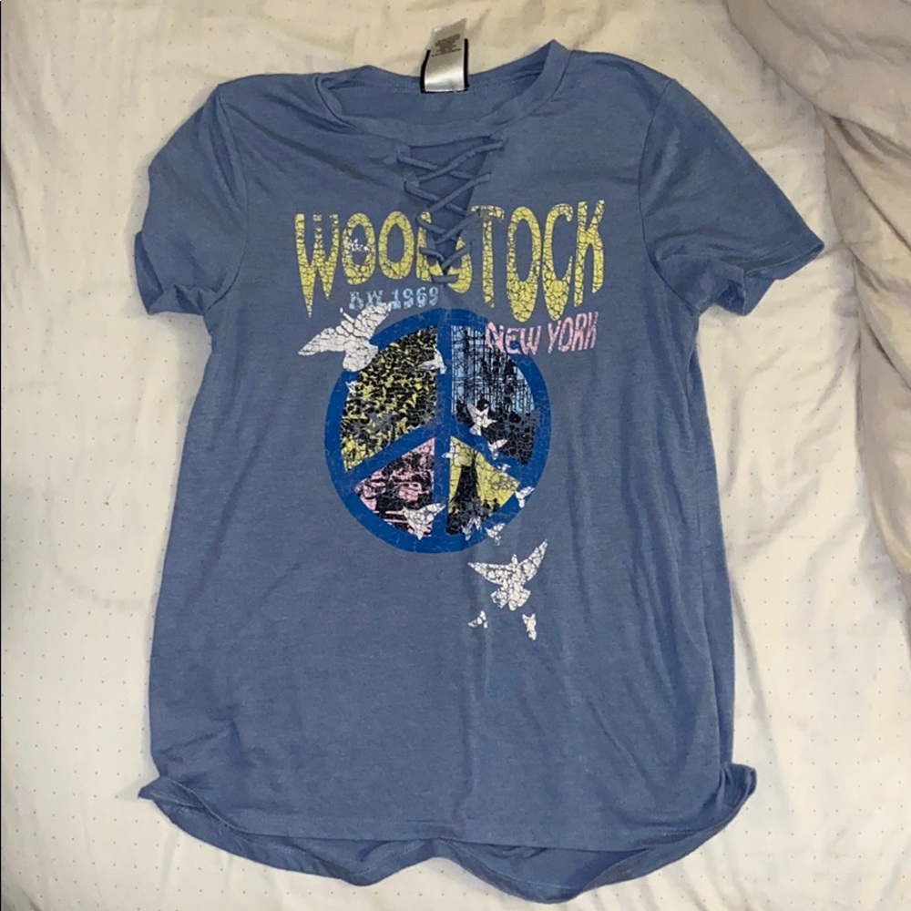 Woodstock lace up shirt
